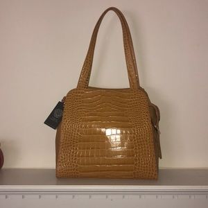 Vince camuto caramel purse